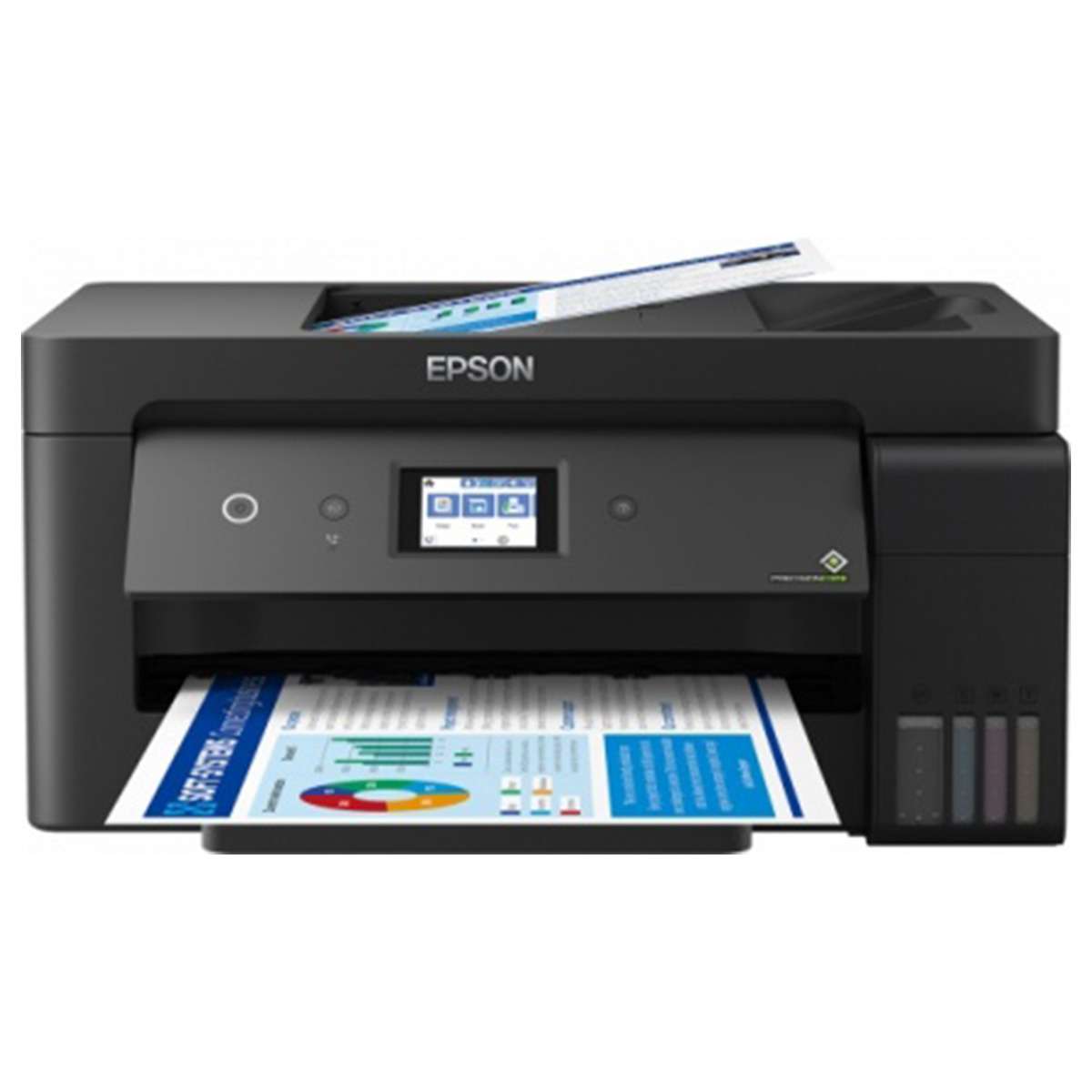 Multifuncional Epson EcoTank (L14150, Color, Inyección, Tanque de Tinta, Inalámbrico, Print/Scan/Copy/Fax)