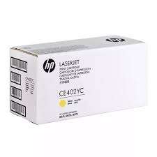 Tóner HP CE402YC Amarillo (507A, 6,000 páginas)