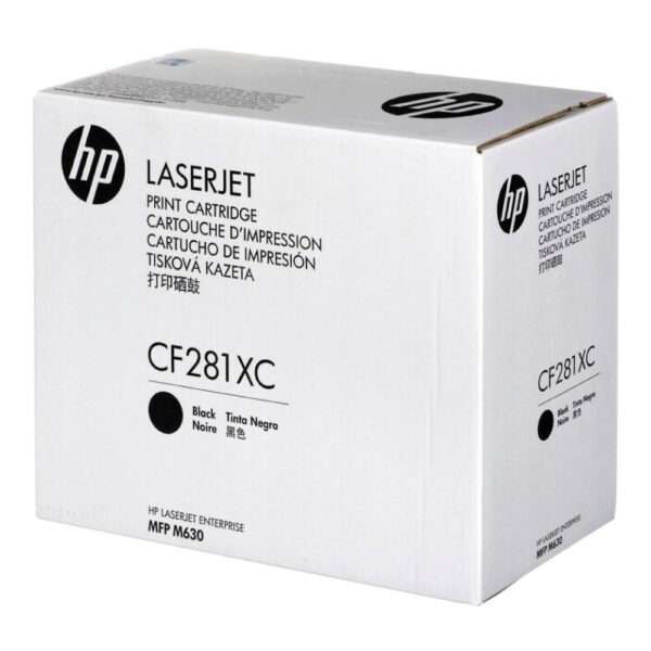 Tóner HP CF281XC Negro (81X, 25,000 páginas)