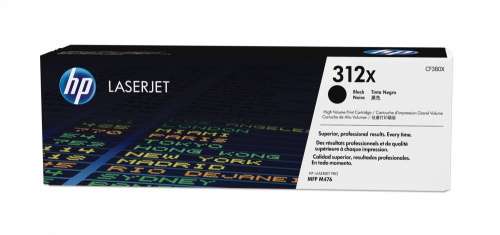Tóner HP 312X Negro (CF380X, 4,400 páginas)