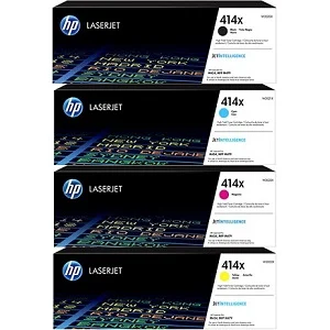 Kit HP 4 414X (W2020X-W2021X-W2022X-W2023X, de 7,500 páginas)