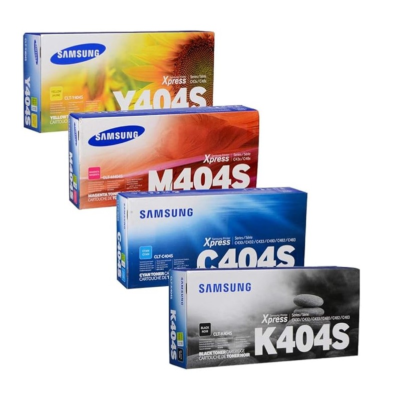 Kit Toner  Para Samsung 404S 4 Colores
