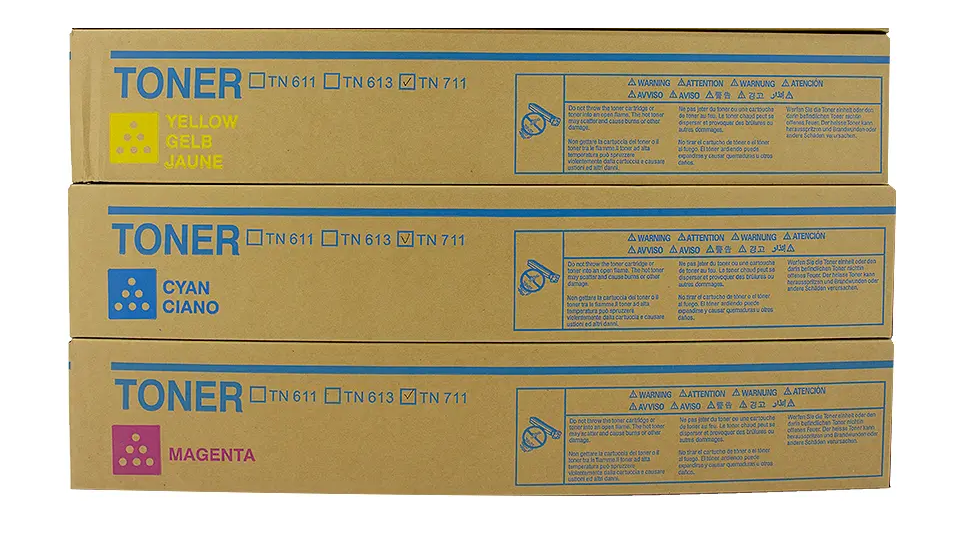 Juego de 3 Toner Konica