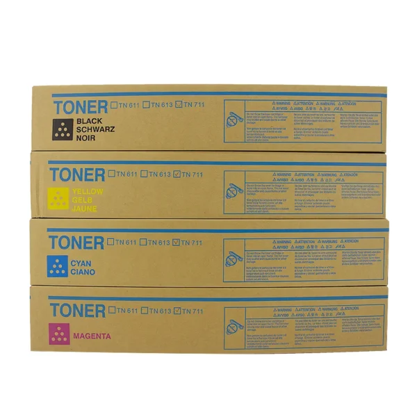 Juego de 4 Toner  Konica