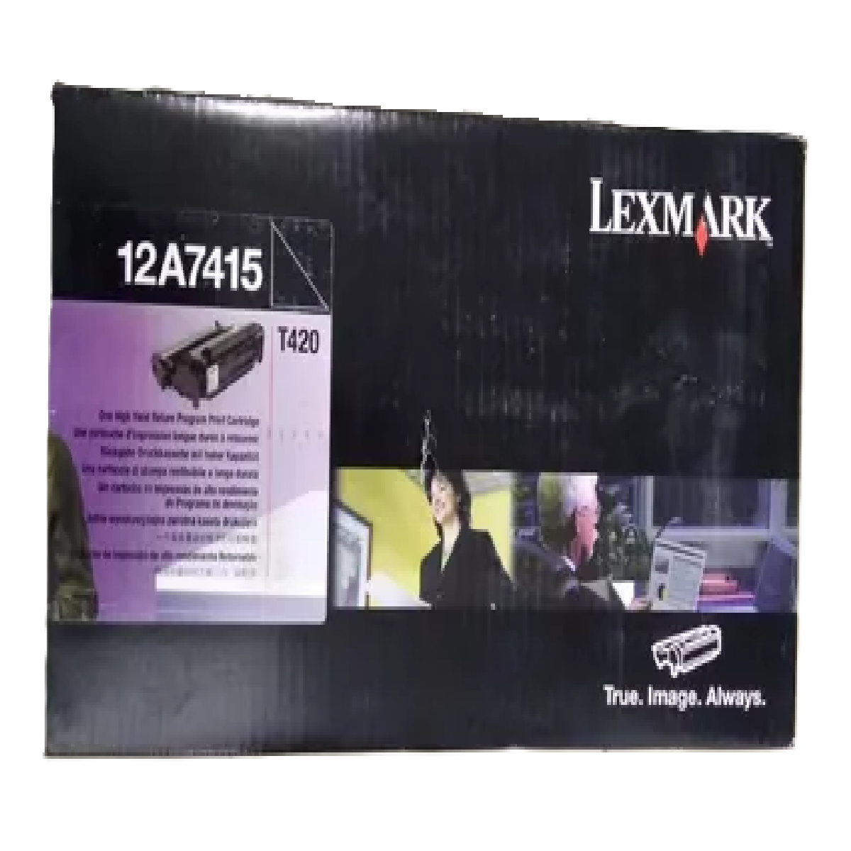 Toner Lexmark 12A7415 Negro