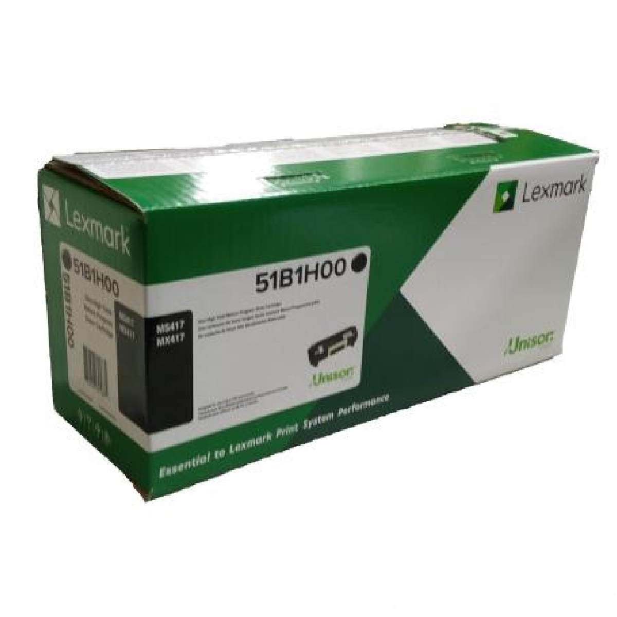 Toner Lexmark 51B1H00 Negro