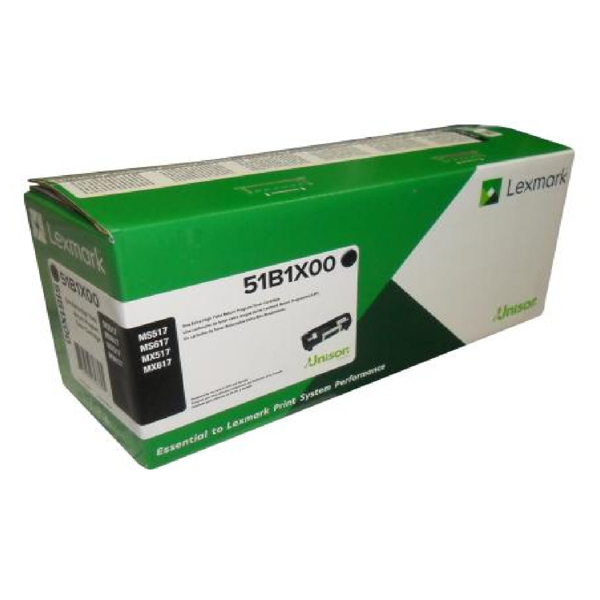 Toner Lexmark 51B1X00 Negro