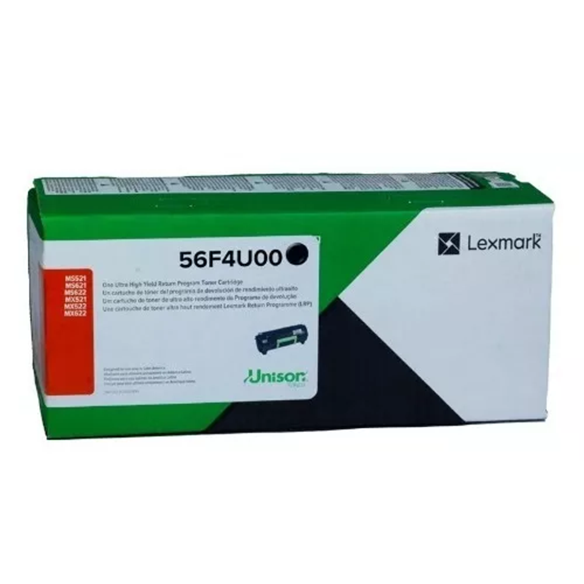 Toner Lexmark 56F4U00 Negro
