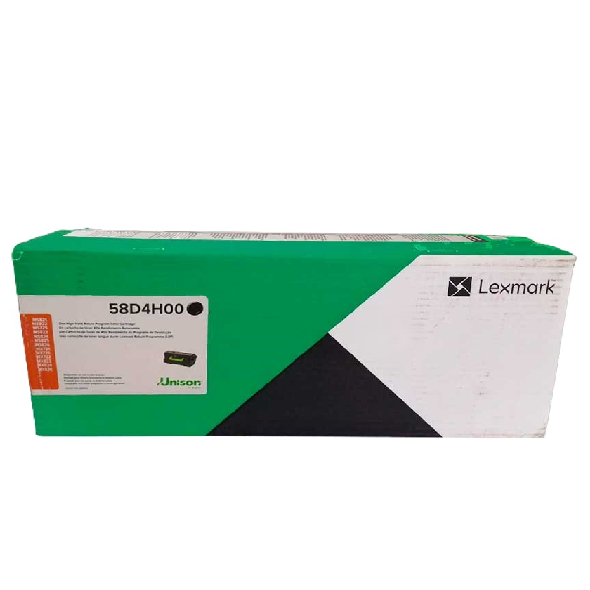 Toner Lexmark 58D4H00 Negro
