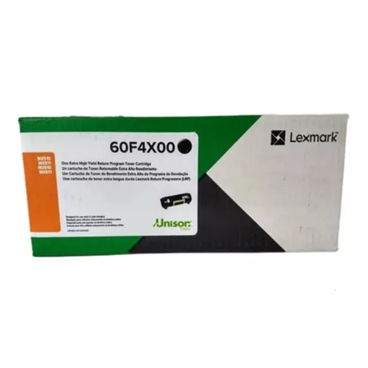 Toner Lexmark 60F4X00 Negro