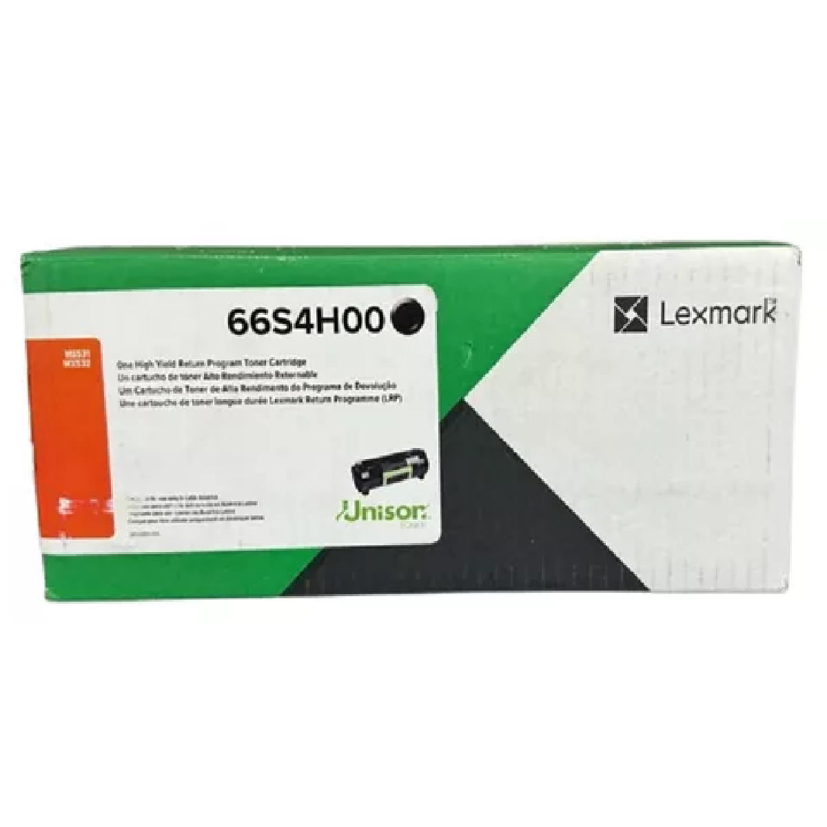 Toner Lexmark 66S4H00 Negro