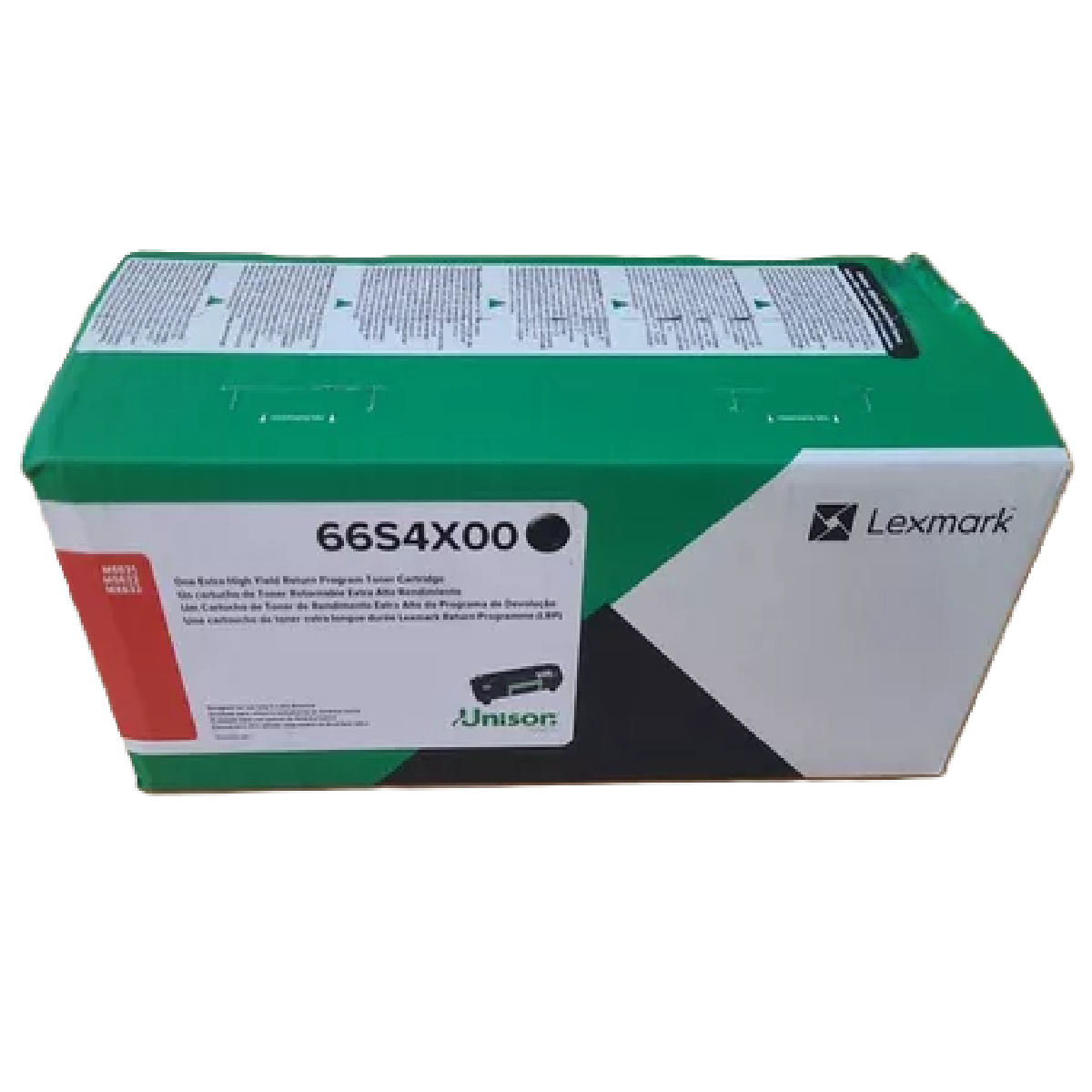 Toner Lexmark 66S4X00 Negro