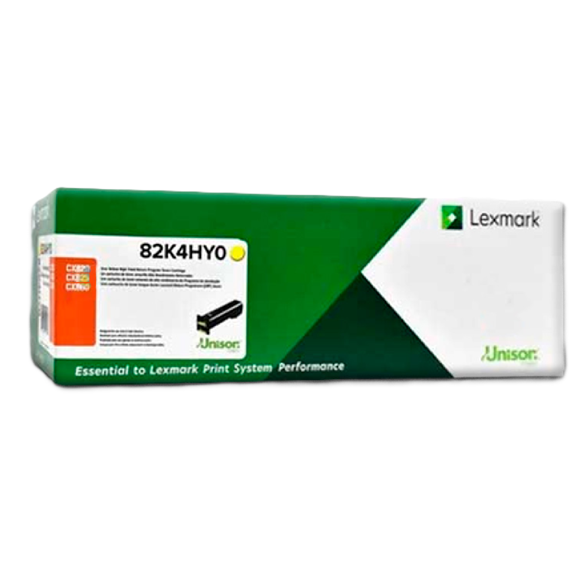 Toner Lexmark 82K4HY0 Amarillo