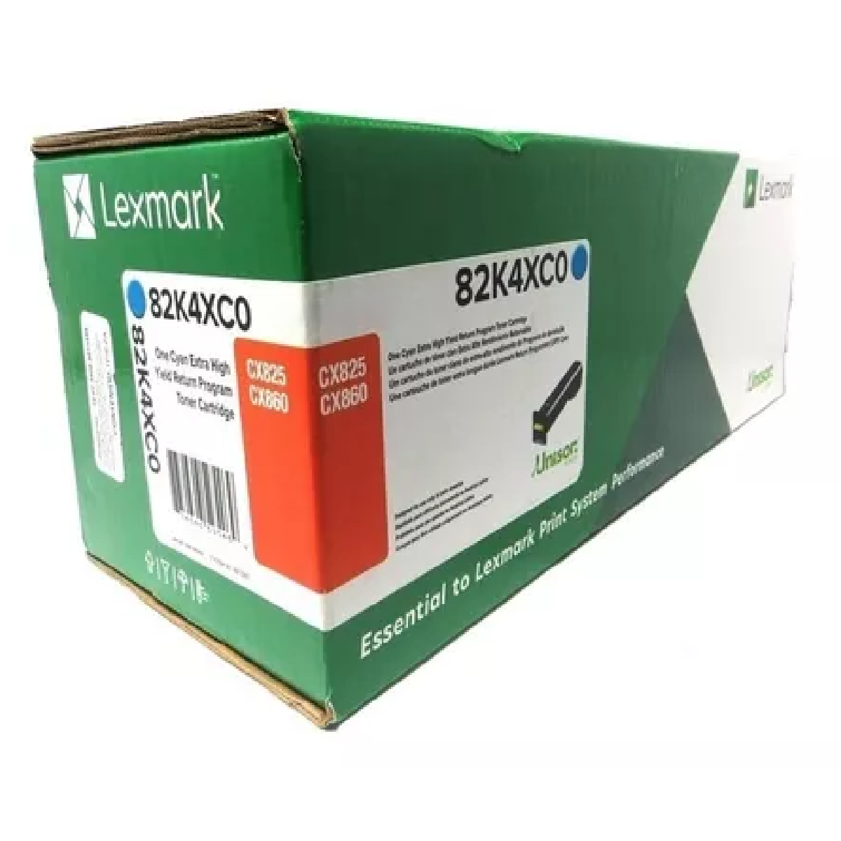 Toner Lexmark 82K4XC0 Cian