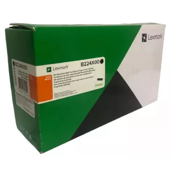 Toner Lexmark B224X00 Negro