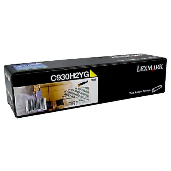Toner Lexmark C930H2YG Amarillo