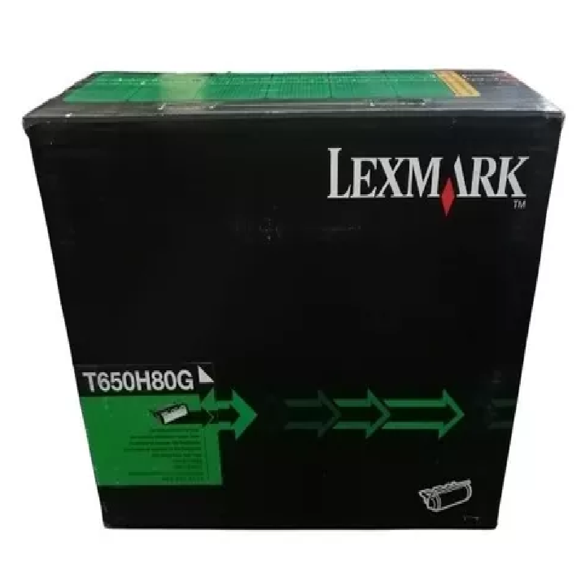 Toner Lexmark T650H80G Negro