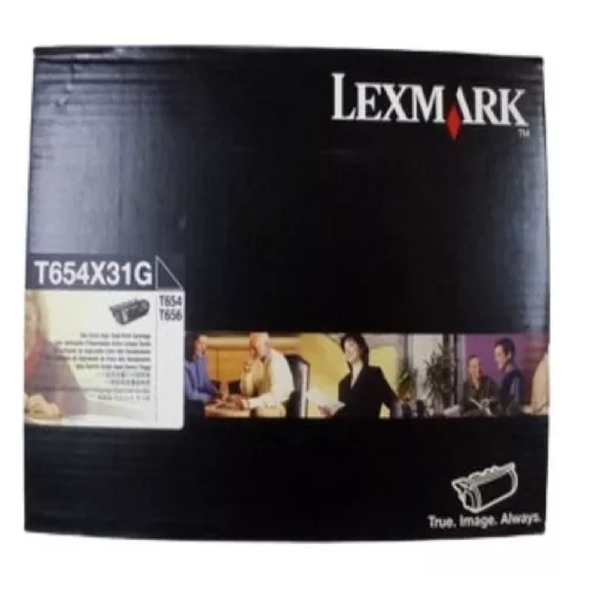 Toner Lexmark T654X31G Negro