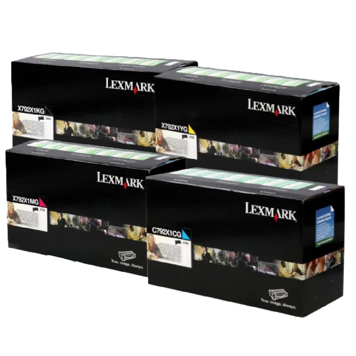 Juego Toner Lexmark 792X 4 Colores