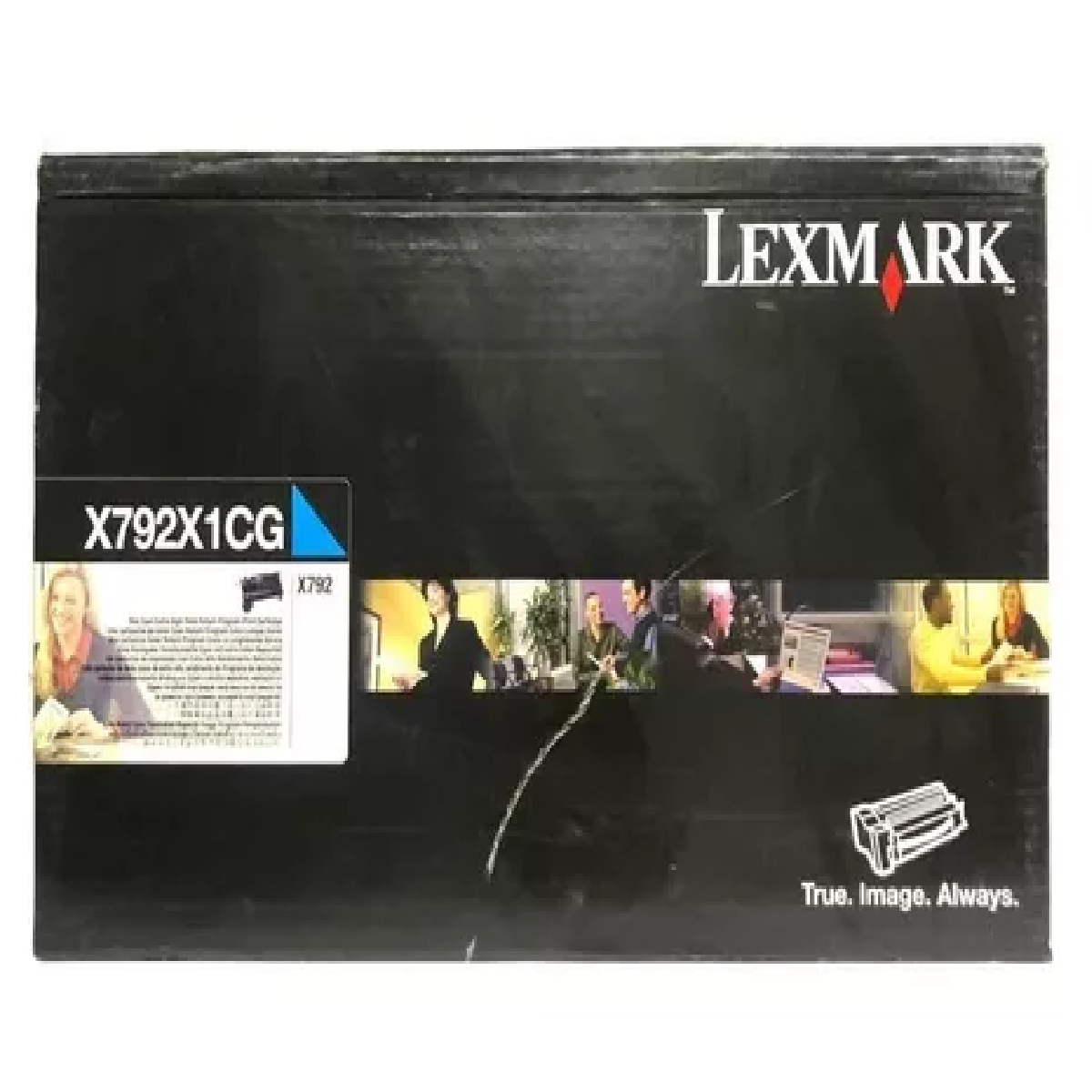 Toner Lexmark X792X1CG Cian