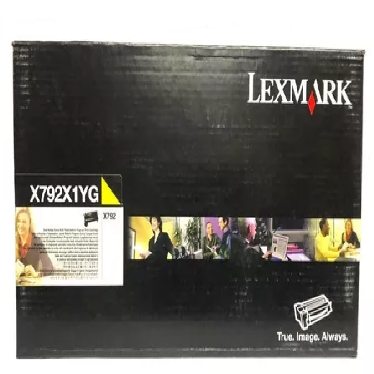 Toner Lexmark X792X1YG Amarillo