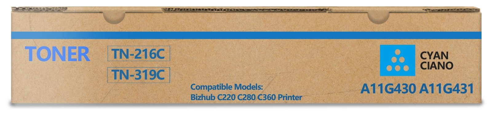 Toner Cyan Konica TN-319