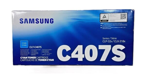 Toner  Para Samsung C407S Cian