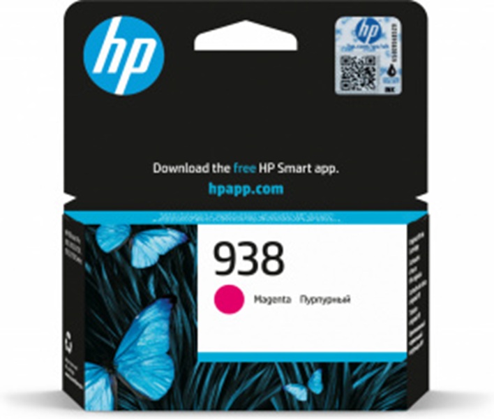 Cartucho de Tinta Magenta Original HP 938 (4S6X6PL)