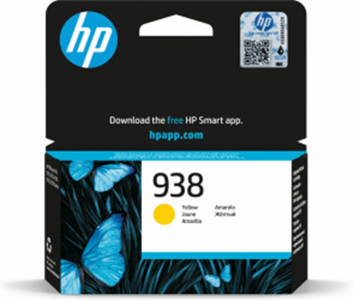 Cartucho de Tinta Amarilla Original HP 938 (4S6X7PL)
