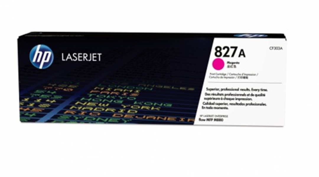 Cartucho de Tóner Magenta Original HP 827A (CF303A) para LJ