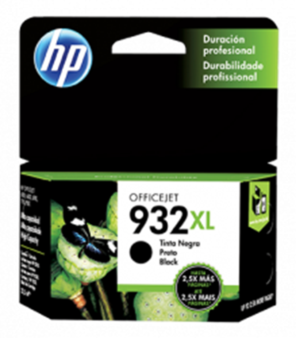 Cartucho de Tinta Negra Original HP 932XL (CN053AL) Officejet