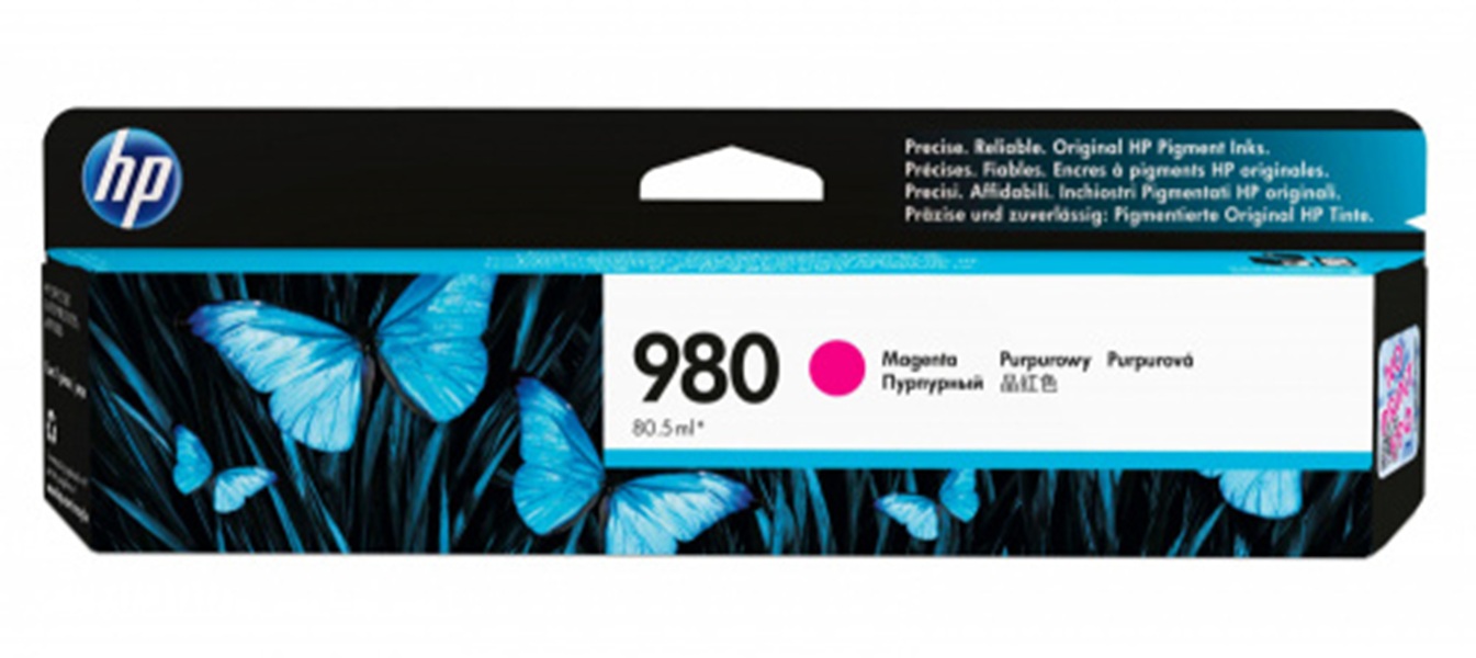 Cartucho de Tinta Magenta Original HP 980 (D8J08A)