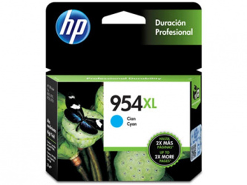 Cartucho de Tinta Cian Original HP 954XL (L0S62AL)