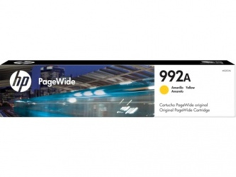 Cartucho Original PageWide Amarillo HP 992A (M0J83AL)
