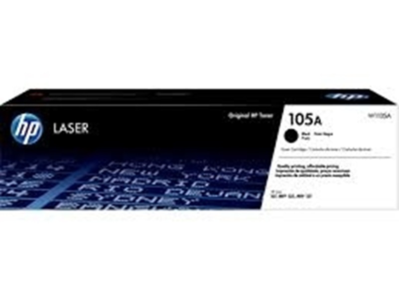 Cartucho de Tóner Negro Original HP 105A (W1105A) (solo LAR) Transformer/Rebadge