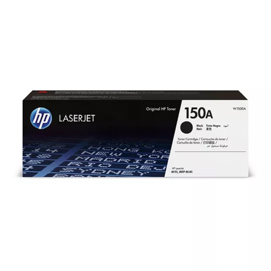 Cartucho de Tóner Negro Original HP 150A (W1500A) LJ