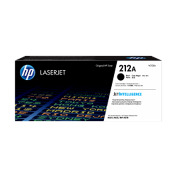Cartucho de Tóner Negro Original HP 212A (W2120A) para LJ