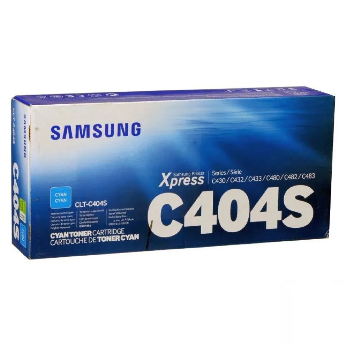 Cartucho de Tóner Samsung CLT – C404S Cian 1,000 Páginas, Original
