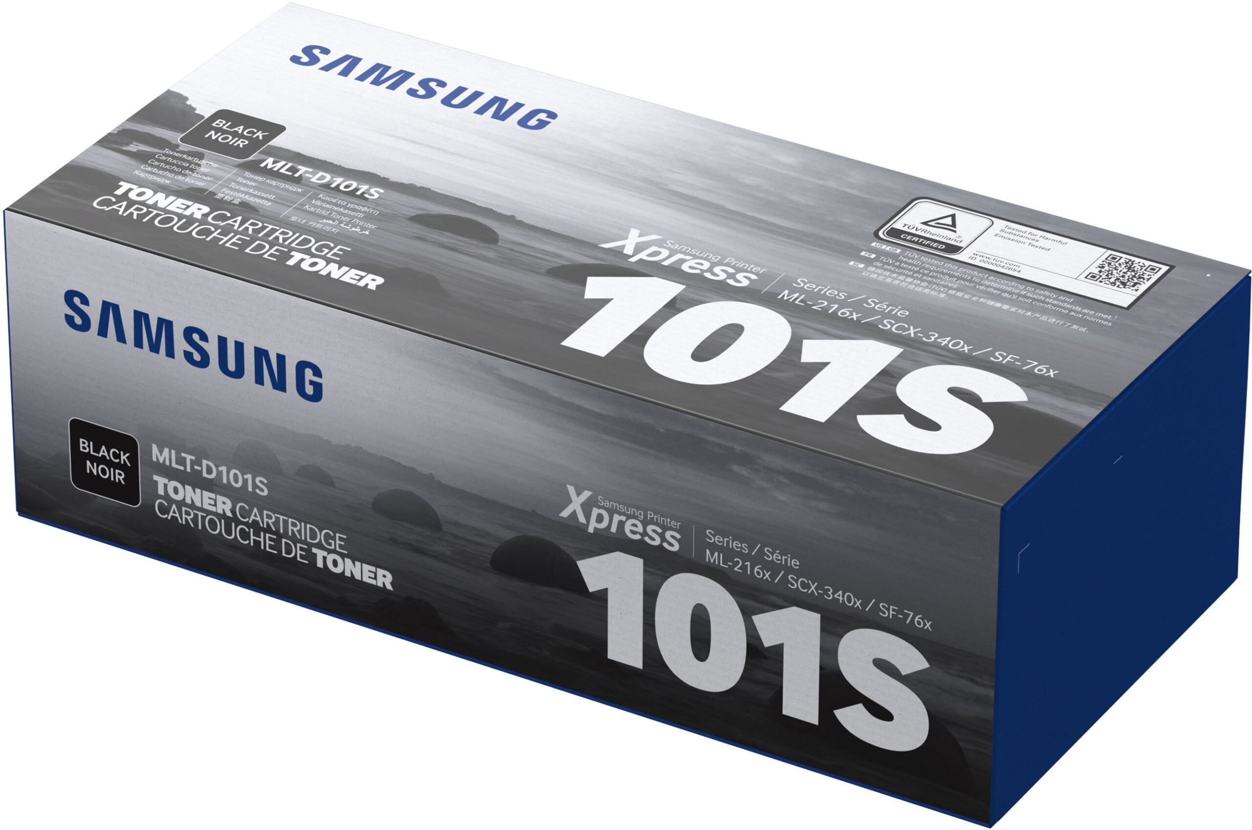 Cartucho de Tóner Samsung MLT – D101S Negro 1,500 Páginas, Original