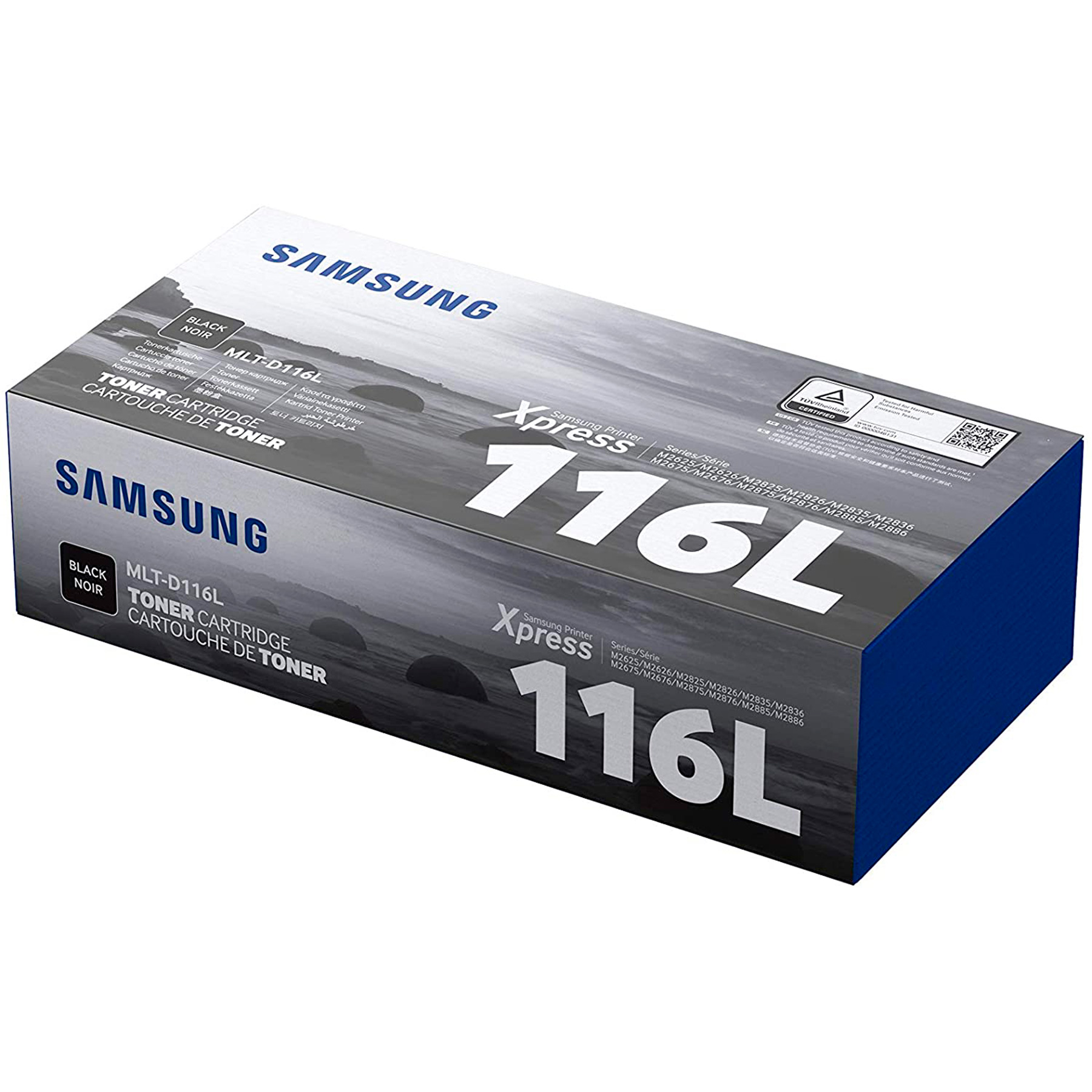 Cartucho de Tóner Samsung MLT –  D116L Negro 3,000 Páginas, Original
