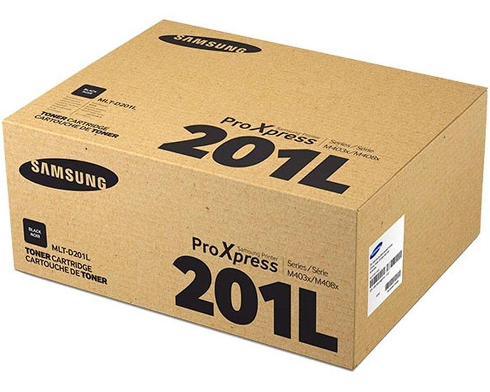 Cartucho de Tóner Samsung MLT – D201L Negro 20,000 Páginas Alto Rendimiento, Original