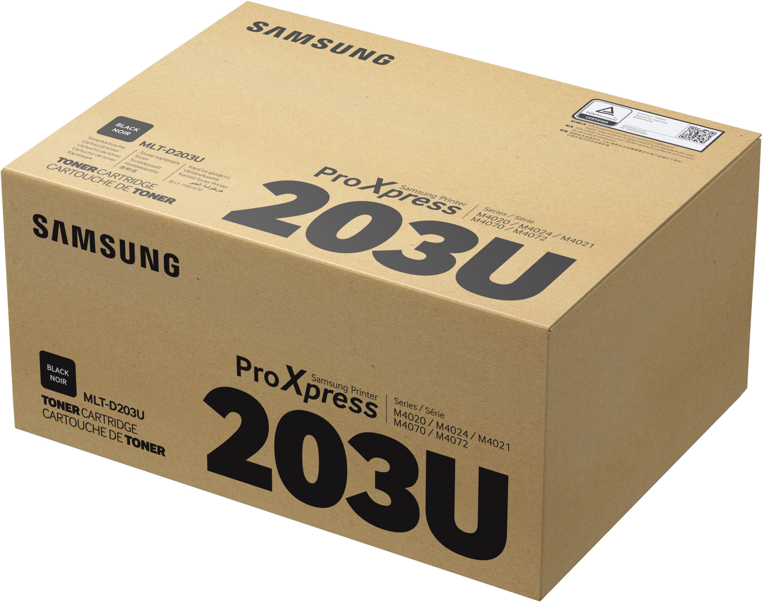 Cartucho de Tóner Samsung MLT – D203U Negro 15,000 Páginas, Original