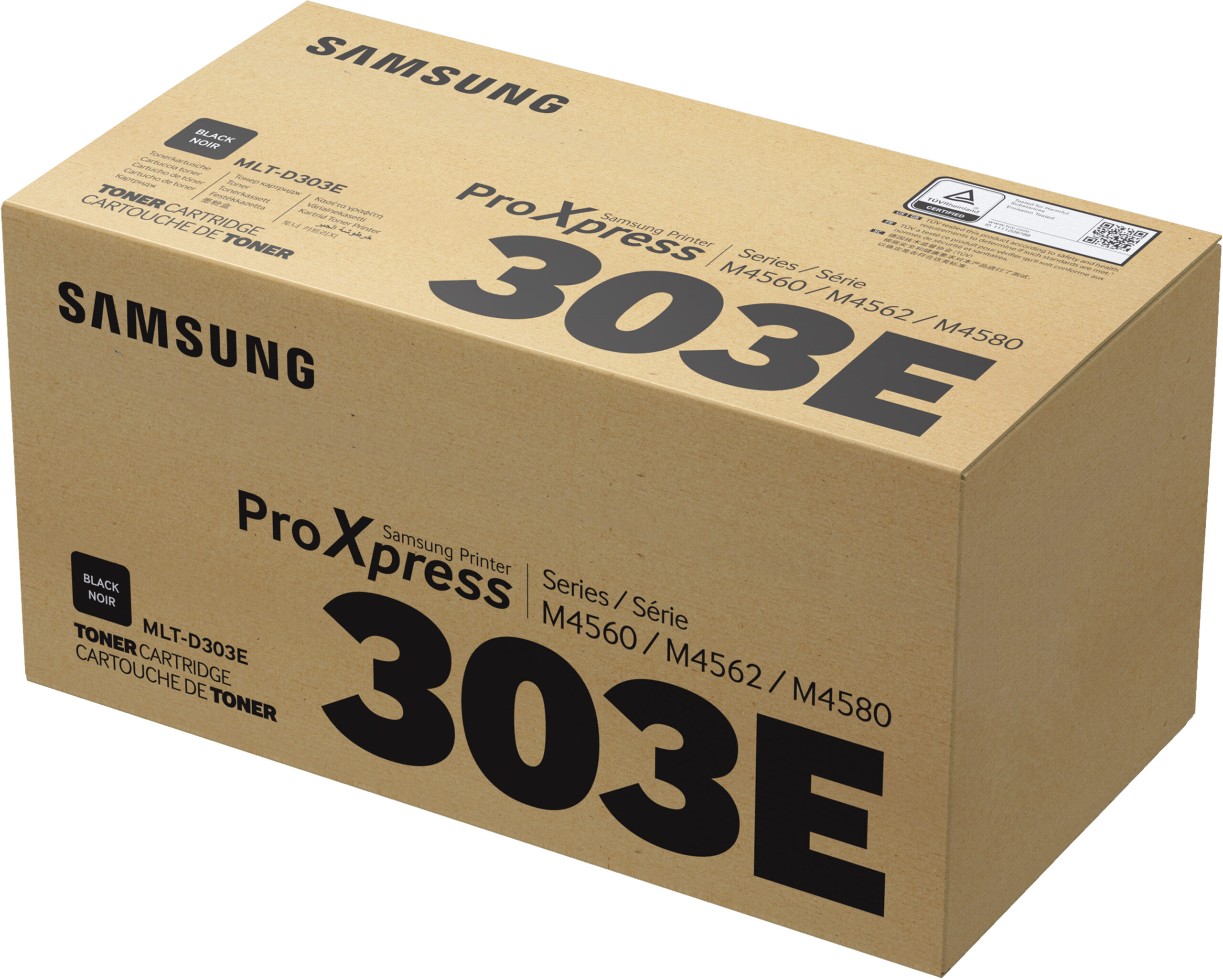 Cartucho de Tóner Samsung MLT – D303E Negro 40,000 Páginas, Original